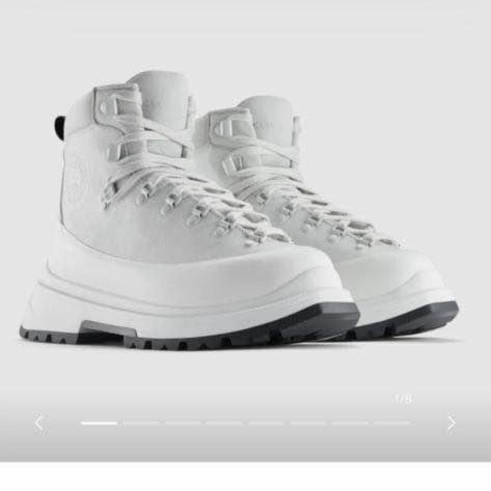 Canada Goose Black and White Sole